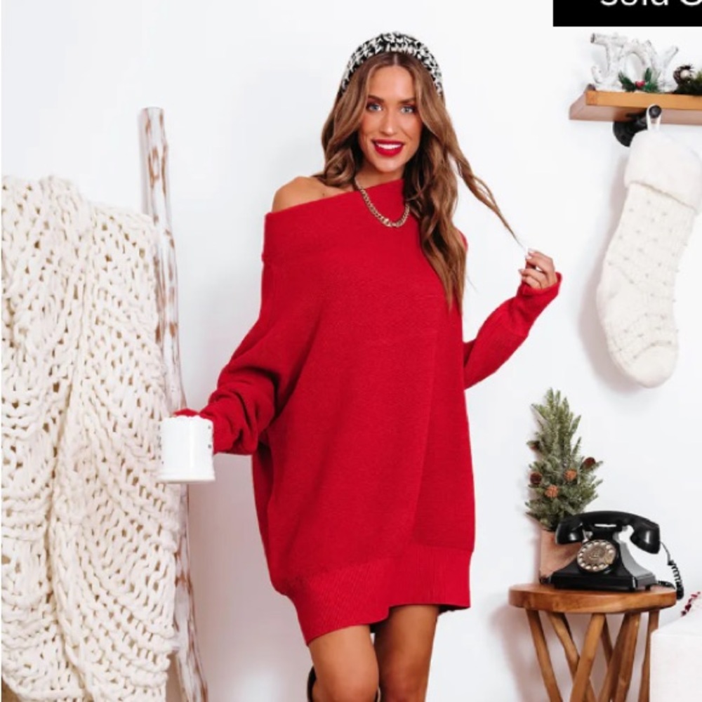 BRAND NEW NEVER WORN VICI Under The Falling Leaves Knit Mock Neck Sweater